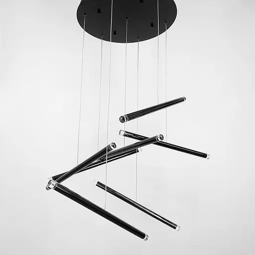 Каскадный светильник A-TUBE NANO в черном корпусе Line.F MJ 150 BK - фото 8