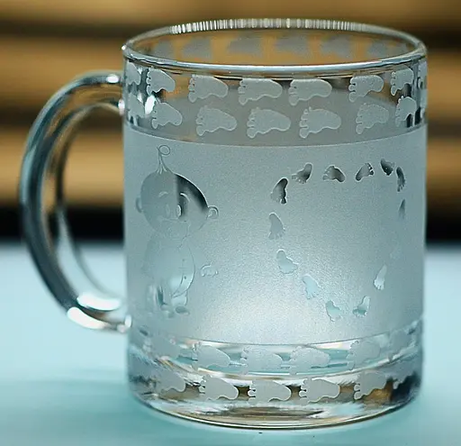 Подарункова чашка для чаю кави 320 мл з гравіюванням напису майбутньому Хрещеному - фото 3