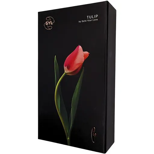 Вибратор-кролик SYL Tulip двойное удовольствие с эффектом подогрева Fog - фото 2