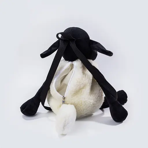 Детский рюкзак Барашек Тимми с зеленой соской 40 см - фото 3