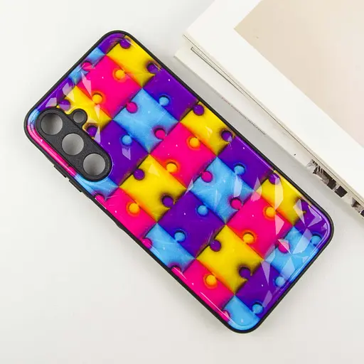 TPU+PC чохол Epik Prisma Fluffie для Samsung Galaxy A26 5G Puzzle - фото 3