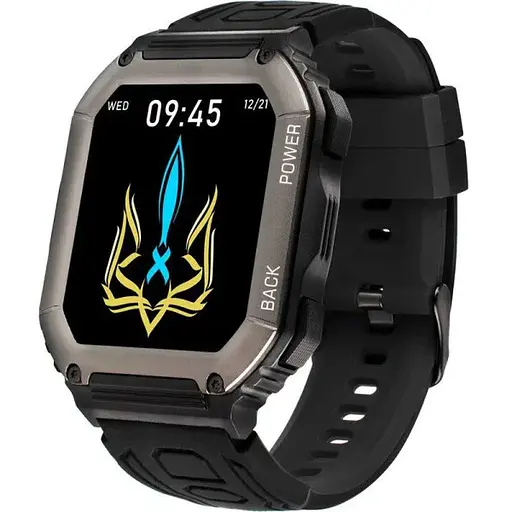 Smart Watch Gelius Pro Tactical Navy GP-SW007 IP68 black UA - фото 1