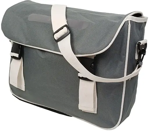 Багажная велосумка Bikemate с дождевиком 20L серая sum0028925 - фото 4