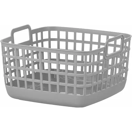 Кошик для зберігання Ardesto пластик PP 20.6x20x12.4 см 3 л cірий (ARHC2503GG)