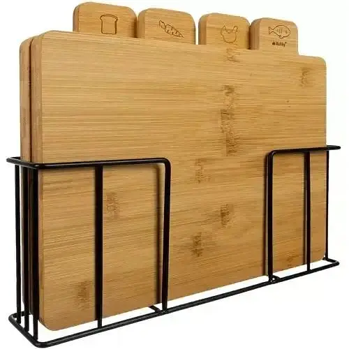Набор бамбуковых досок RUHHY 4 шт. 19338 - фото 1