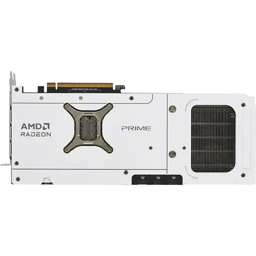 Відеокарта Radeon RX 9070 XT Asus PRIME OC (White Edition) 16Gb GDDR6 256-bit HDMI/3xDP 3030/20000 MHz 3x8-pin (PRIME-RX9070XT-O16G-WHITE) - фото 5