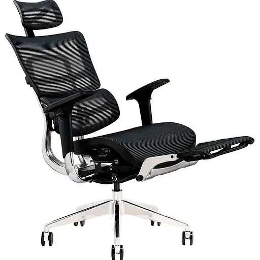 Офисное кресло GT Racer X-802L Black (W-21) [132224] - фото 3