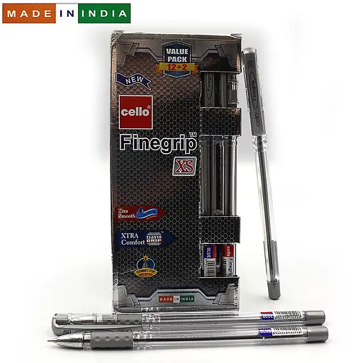 Ручка Cello Original Finegrip XS, синяя, 0.7 мм, 14 шт.