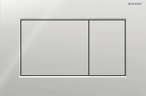 Клавіша змиву Geberit Sigma01 Square хром 115.660.21.1, Хром - фото 1