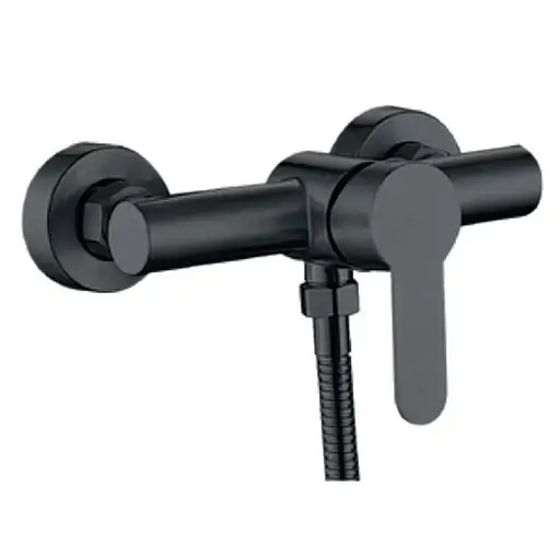 Смеситель для душа Zerix DAX-003 Black ZX4813 Черный матовый - фото 1