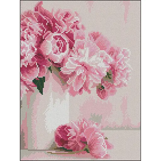 Алмазная мозаика Strateg ПРЕМИУМ Утренний букет без подрамника размером 30х40 см (ZAV3040-25) - фото 1