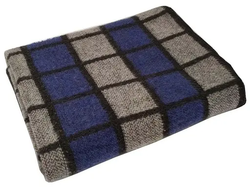 Ковдра напіввовняна Vladi в асортименті кольорів 140х205 (1187) - фото 1