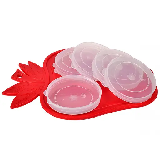 Комплект із 20 кришок поліетиленових I-82 для закривання банок, Мед 86518 - фото 3