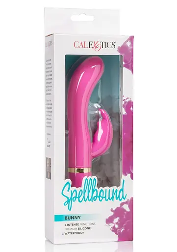 Вібратор-кролик CalExotics California Spellbound Bunny 19 см рожевий - фото 3