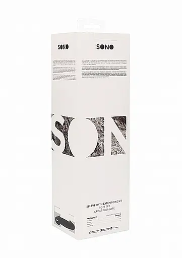 Насадка на пенис Sono Dong Extension No.17, 26 см (черный) - фото 10