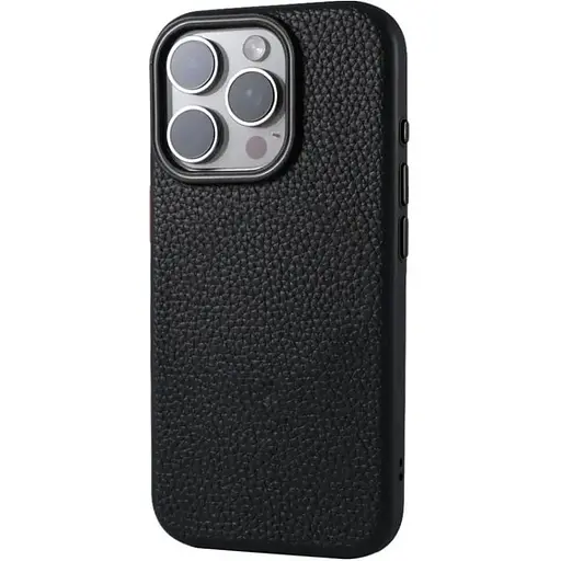 Чохол Epik Syndee with MagSafe для Apple iPhone 16 Pro (6.3) Black/Black - фото 1