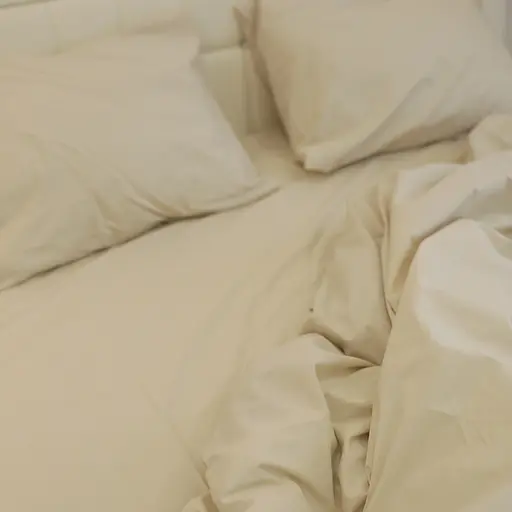 Комплект постельного белья кретон 100% хлопок молочный Milk - двухспальный - фото 2