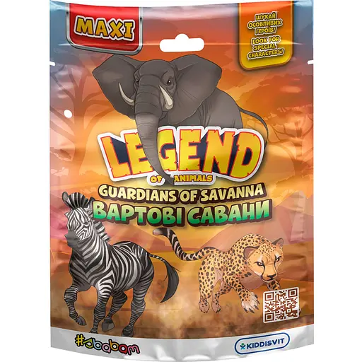 Стретч-іграшка у вигляді тварини #sbabam Вартові савани дисплей 10 шт. (101/CN24-CDU) - фото 2