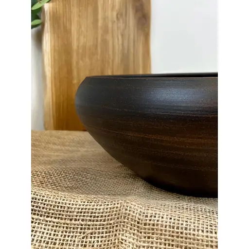 Пловница 7 л керамическая (глиняная) Гладкая - фото 3