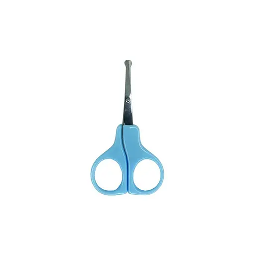 Ножницы маникюрные безопасные MGZ-0715(Blue) синий