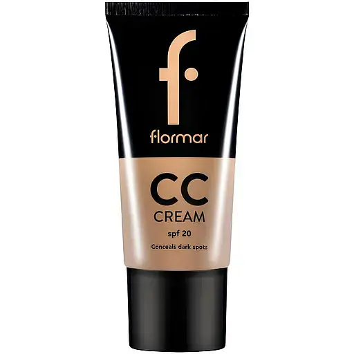 Крем-корректор Flormar CC Cream SPF 20 против черных точек тон 04, 35 мл (8000019544950) - фото 1
