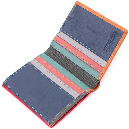 Кожаный женский кошелек ST Leather 10х9.5х1.5 см acs0028418 - фото 3