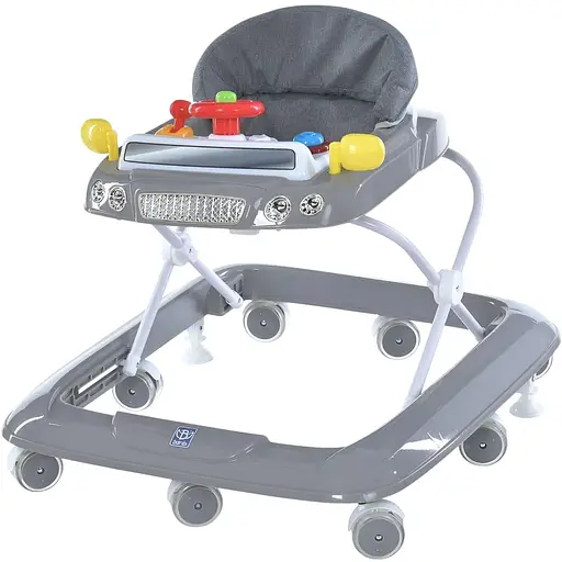 Дитячі ходунки Bambi M 6061-11 зі знімною ігровою панеллю та регулюванням висоти