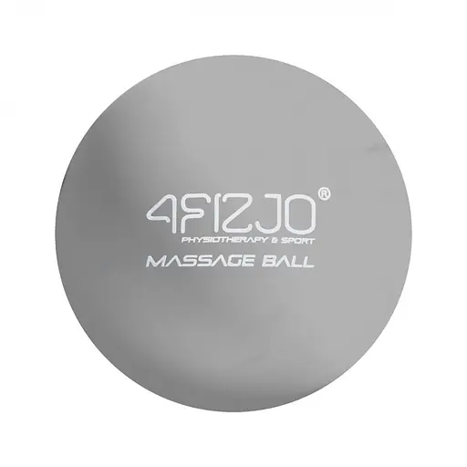 Массажный мяч 4FIZJO Lacrosse Ball 6.25 см Grey 4FJ0321 (P-5907739314314) - фото 1