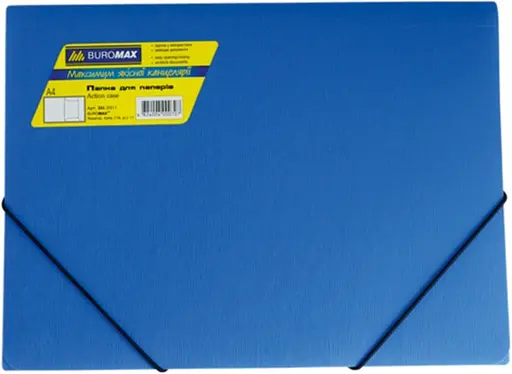 Папка пласт. А4 на гумках Сірий - фото 4