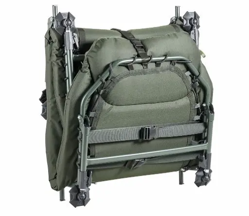 Ліжко розкладушка Mivardi коропова рибальське CamoCODE Flat8 навантаження 160 кг - фото 5