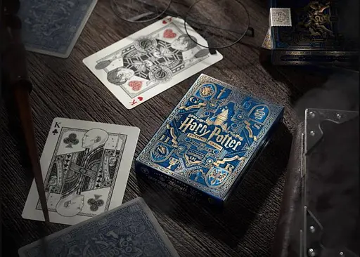 Карты игральные United States Playing Card Company Theory11 Harry Potter Ravenclaw (blue) (PC_T11HPR) - фото 6