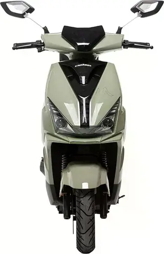 Електроскутер Двомісний Crosser CR23 (2500W, 72V/23Ah) Зелений - фото 4