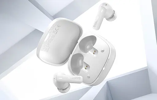 Навушники Baseus Bowie E19 White - фото 10