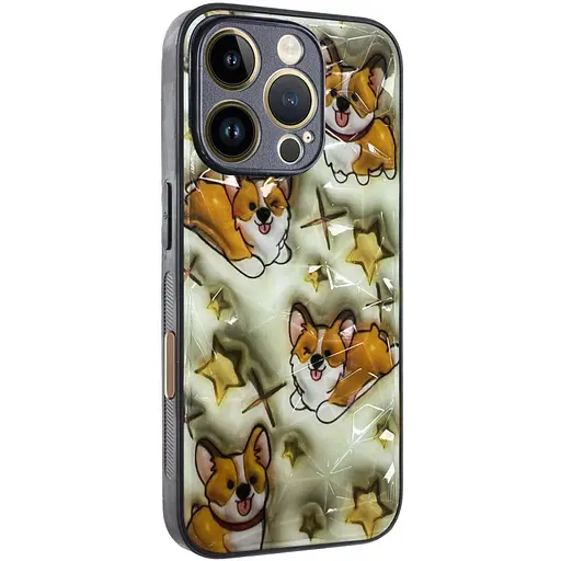 Чохол Epik TPU+PC Prisma Plushie для Apple iPhone 16 Pro 6.3 Corgi - фото 1