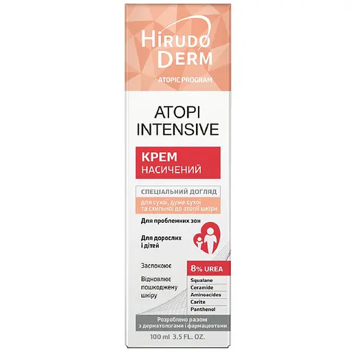 Крем для тела Hirudo Derm Atopic Atopi Intensive для склонной к атопии кожи 100 мл - фото 2