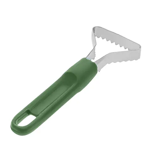 Рибочистка ніж для чищення риби з пластиковою ручкою 15 см, Kitchette Зелений 85815 - фото 8