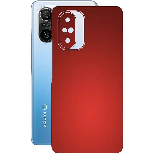 Защитная пленка StatusSKIN для Xiaomi Mi 11i 2021 Корпус Винил красный, матовый