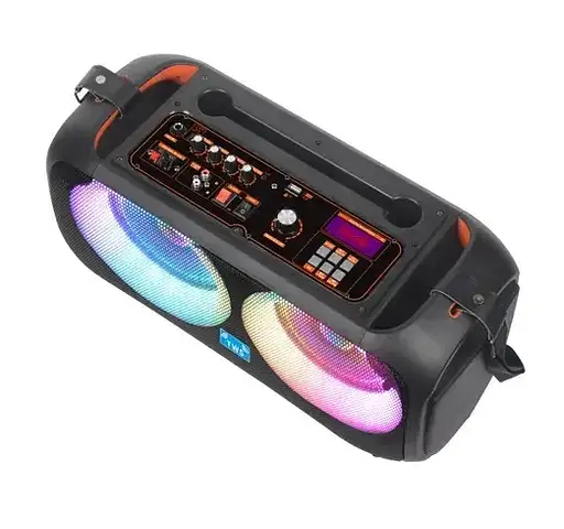 Беспроводная караоке колонка NDR-Q68 Bluetooth с микрофоном - фото 4