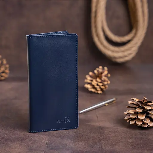 Кожаный портмоне Shvigel 18х9х1 см acs0016025 - фото 5