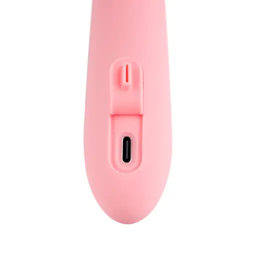 Вибратор-кролик Svakom Mora Neo Thrusting 19.5 см светло-розовый - фото 5