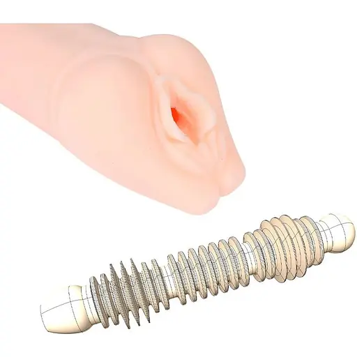 Мастурбатор-вагіна Kokos Jina - фото 3