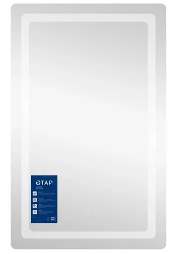 Дзеркало Qtap Mideya (DC-F911) 500х800 QT2078F911W - фото 2