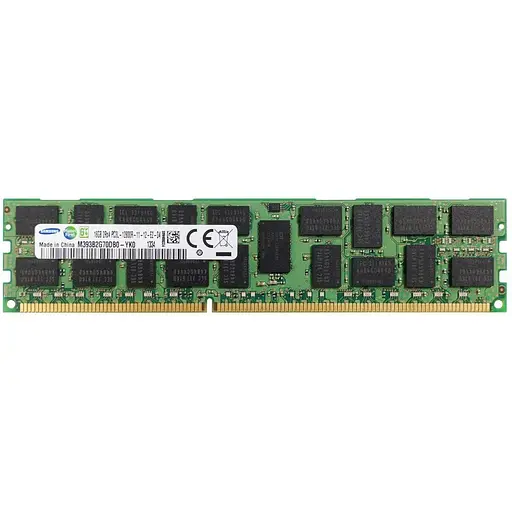 Оперативна серверна пам'ять Samsung DDR3L 16GB 1600MHz PC3L-12800R 2Rx4, ECC Registered Б/В