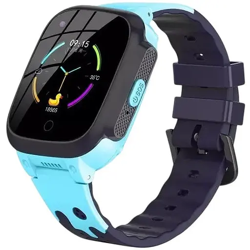 Дитячий розумний смарт-годинник Smart Watch Y95 4G з водонепроникним корпусом камерою GPS-трекером і відеодзвінком Синій