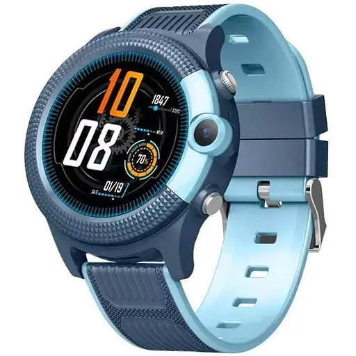 Детские смарт-часы-телефон Lemfo D36 с GPS и поддержкой 4G и влагозащитой Синий