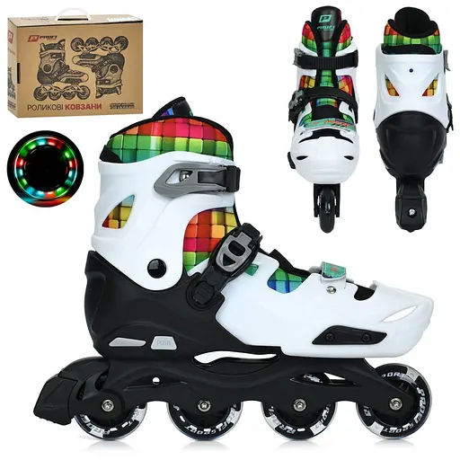 Дитячі розсувні ролики A4159-L-W, розмір 39-42