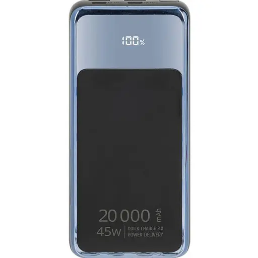 Павербанк Rivacase Black-blue 20 000 mAh / 45 Вт (VA1075) - фото 2