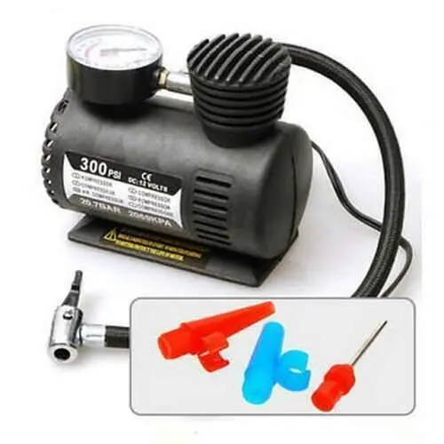 Портативний компресор автомобільний надувні колеса Yf608 напірні шини - фото 5