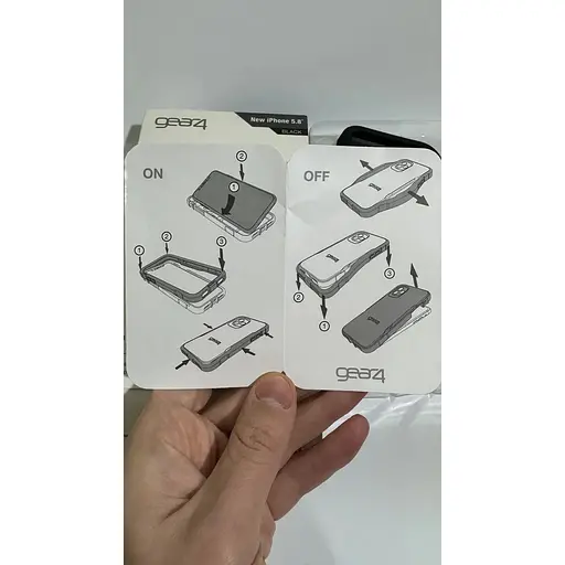 Противоударный чехол с клипсой Gear4 Platoon для iPhone 11 Pro (5.5") Black аналог OtterBox Defender - фото 6