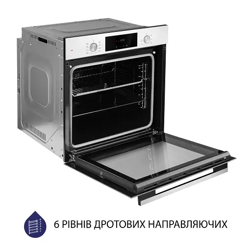 Духовой шкаф электрический Minola EOD 6814 WH - фото 8